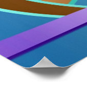 「サーキットダイアグラム」デジタルアートプリント ポスター (角)