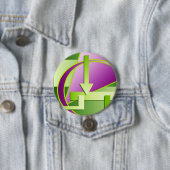 「サーキットダイアグラム」デジタルアートプリント 缶バッジ (インサイチュ)