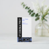 サーキットブルー2 'ITコンサルタント'名刺 名刺 (スタンド正面)