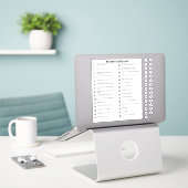 サーキットブレーカーディレクトリおよび30ヒューズボックスのシール シール (デスク上のノートパソコン)