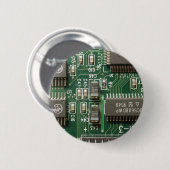 サーキットボードのデザイン 缶バッジ (正面&裏面)