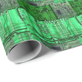 サーキットボードの包装紙 ラッピングペーパー (ロールコーナー)