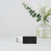 サーキットボードの名刺 スキニー名刺 (スタンド正面)