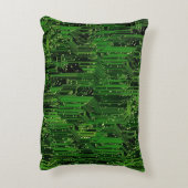 サーキットボードの背景 アクセントクッション (裏面(縦))