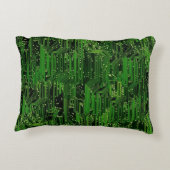 サーキットボードの背景 アクセントクッション (裏面)