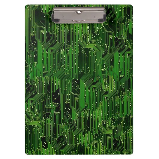 サーキットボードの背景 クリップボード (正面)