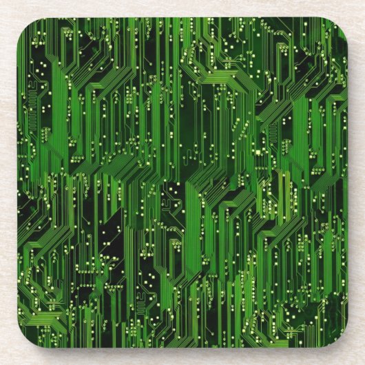 サーキットボードの背景 コースター (正面)