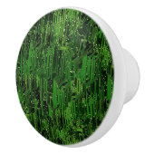 サーキットボードの背景 セラミックノブ (右)