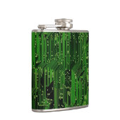 サーキットボードの背景 フラスク (右)