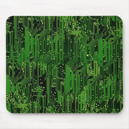 サーキットボードの背景 マウスパッド (正面)