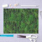 サーキットボードの背景 薄葉紙 (クラフト)