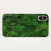 サーキットボードの背景 Case-Mate iPhoneケース (裏面(横))