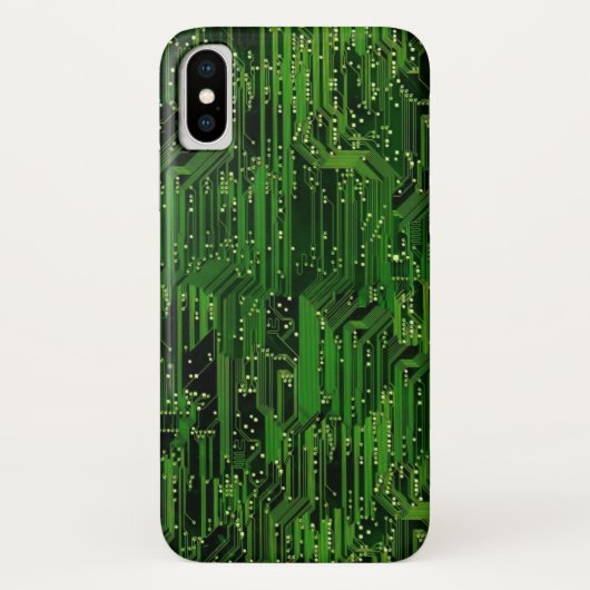 サーキットボードの背景 Case-Mate iPhoneケース (裏面)