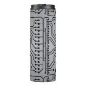 サーキットボードの金属モノグラムのなタンブラー タンブラー (裏面)