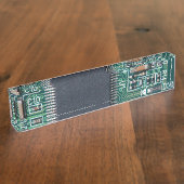 サーキットボード デスクネームプレート (側面)