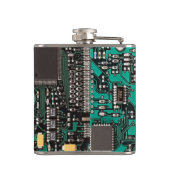 サーキットボード フラスク (裏面)