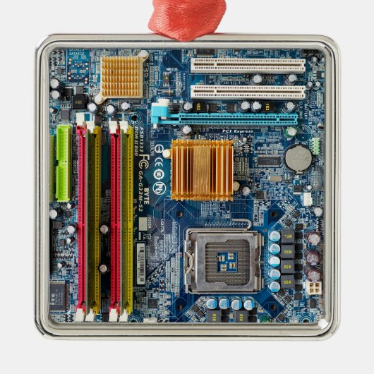 サーキットボード メタルオーナメント (正面)