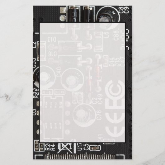 サーキットボード 便箋 (正面)