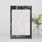 サーキットボード 便箋 (スタンド正面)