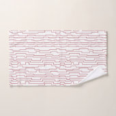 サーキットライン バスタオルセット (ハンドタオル)