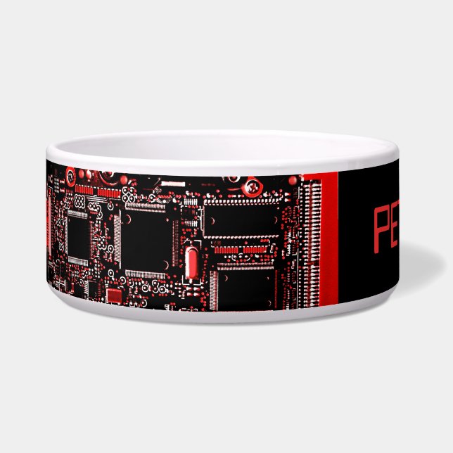 サーキットレッド2ドッグボウル ボウル (左)