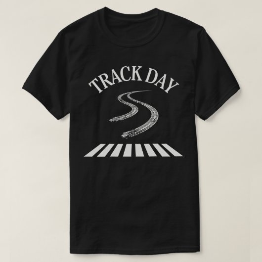 サーキット走行会 Tシャツ (デザイン正面)