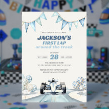 サーキット１周レース　カー　１歳の誕生日