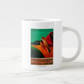 サーキトディミラノヴィンテージポスターヨーロッパ ジャンボコーヒーマグカップ (右)