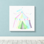 サーキュットテントキャンバス キャンバスプリント (インサイチュ (ウッドフロア))