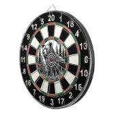 サーキュラグリズリーベアーブルズイエ ダーツボード (正面右)