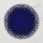 サーキュラーシルバーグリッターネイビーグラデーション メニュー (裏面)
