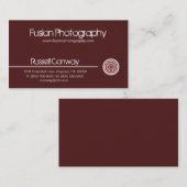 サークお洒落ス・ビジネス・カード、カベルネット 名刺 (正面/裏面)