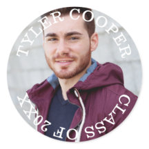 サークモダンス卒業クラス封筒用シール