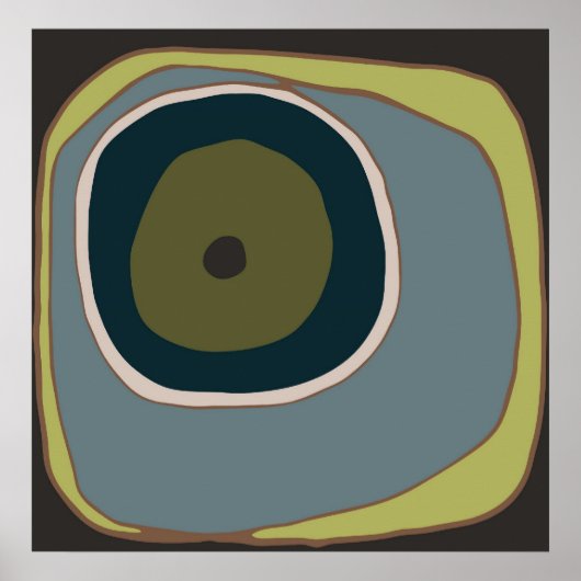 サークモダンル1 – アートプリント ポスター (正面)