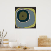 サークモダンル1 – アートプリント ポスター (キッチン)