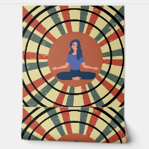 サークルでの瞑想：レトロダイナの穏やかなエネルギー