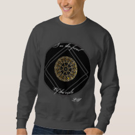 サークルの中心 digital ornament LS スウェットシャツ