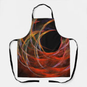 サークルアートエプロンの抽象芸術解除 エプロン (正面)