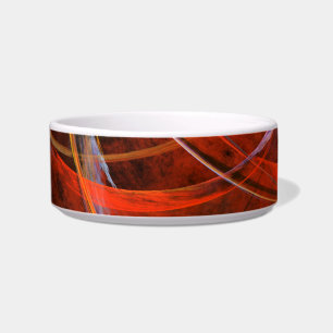 サークルアートキャットボウル抽象芸術を壊す ボウル