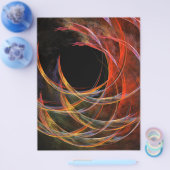 サークルアートフライヤー抽象芸術を壊す チラシ (シングル)