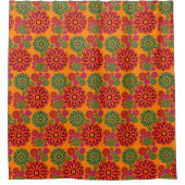 サークルアート シャワーカーテン (正面)