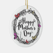 サークルウィズ/ハートハッピーマザーズデイ |オーナメント セラミックオーナメント (右)