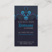 サークルウェーブダーク名刺 名刺 (正面)