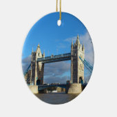 サークルオーナメントタワーブリッジロンドン セラミックオーナメント (右)