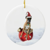 サークルオーナメントボクサー セラミックオーナメント (裏面)