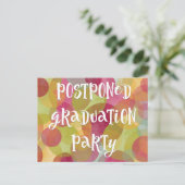 サークルカラフル延期された卒業党 ポストカード (スタンド正面)