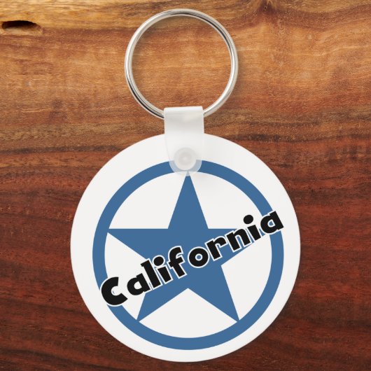 サークルカリフォルニア キーホルダー (正面)