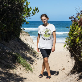 サークルグリーン魚釣りクラブTシャツ Tシャツ