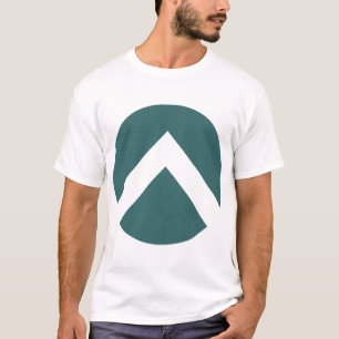 サークルシェブロンベクトル Tシャツ