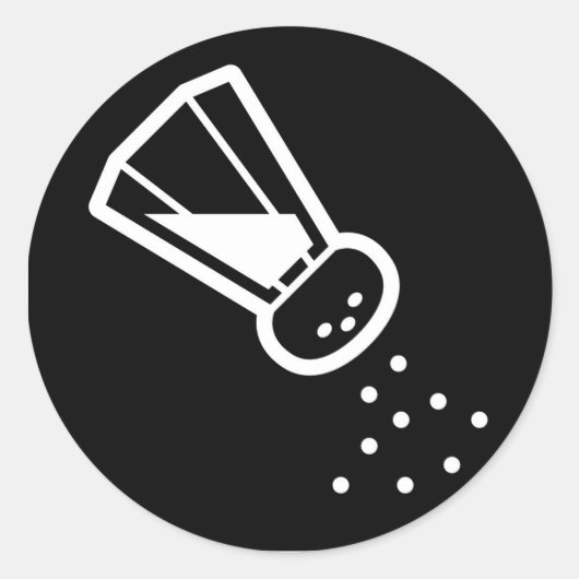 サークルシール – Salt Shaker Edition ラウンドシール (正面)